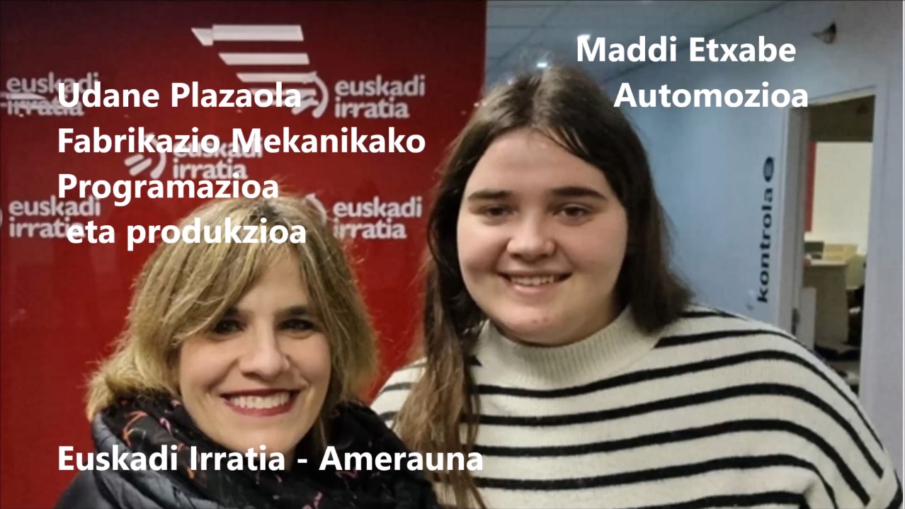 Automozioa eta Fabrikazio Mekanikako Programazioa eta produzioa testimonioa